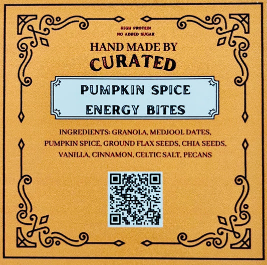 Pumpkin Spice Protein Bites